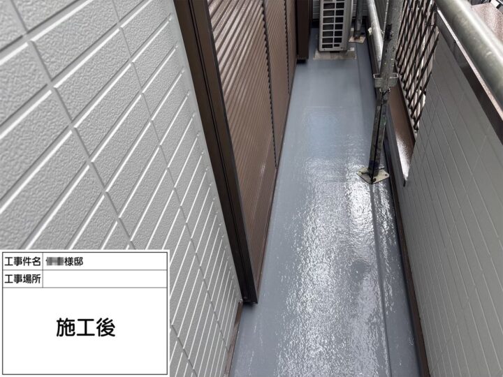 ベランダ施工後